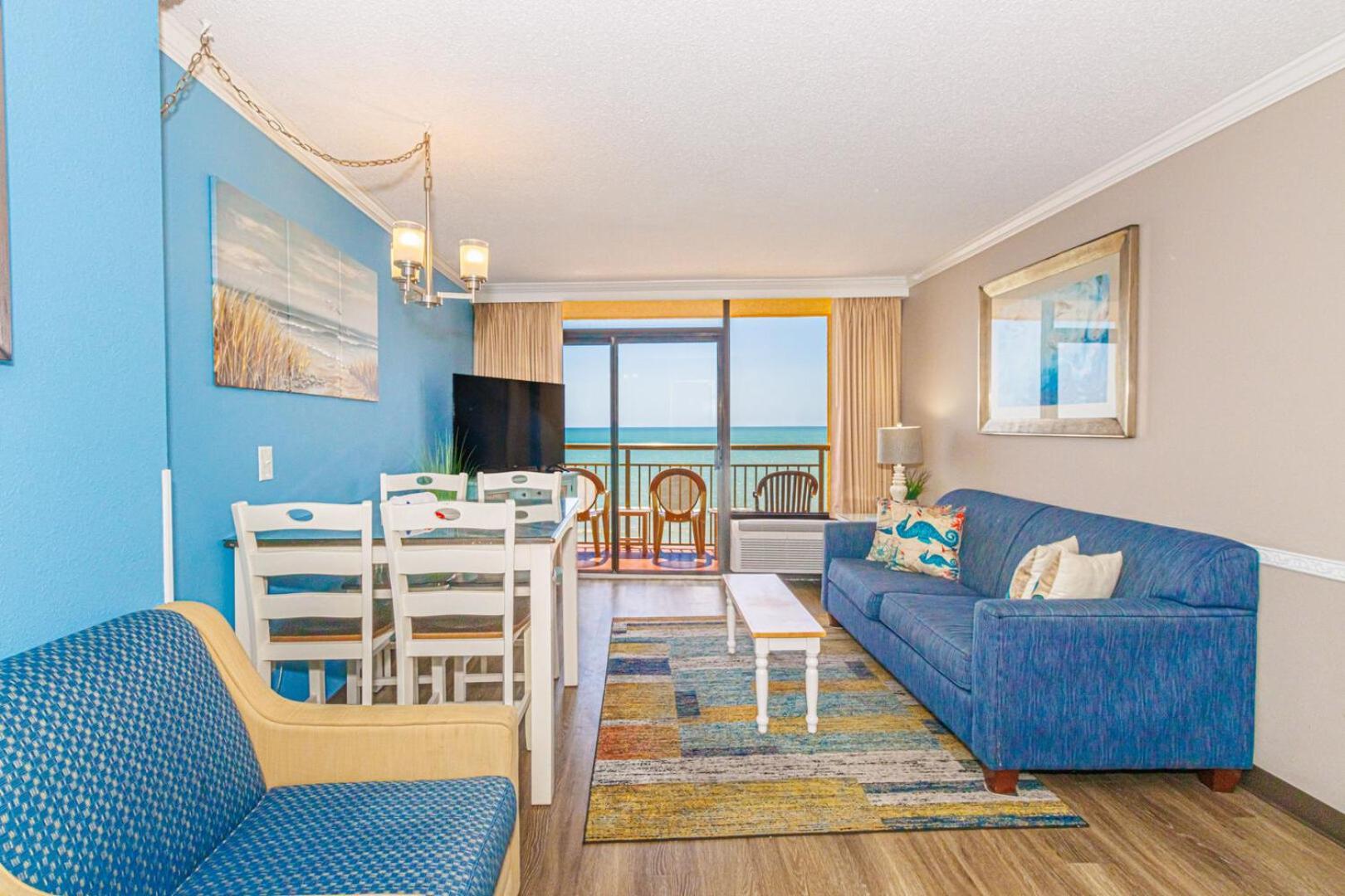 Oceanfront 1 Bedroom Suite With Beautiful Decor And Accents Caravelle Resort 1039 Sleeps 6 Guests Мертл-Біч Екстер'єр фото
