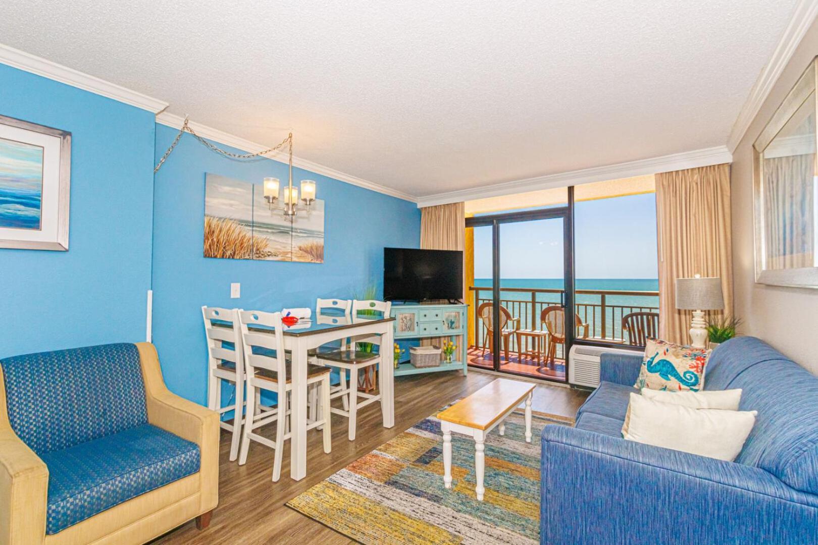 Oceanfront 1 Bedroom Suite With Beautiful Decor And Accents Caravelle Resort 1039 Sleeps 6 Guests Мертл-Біч Екстер'єр фото