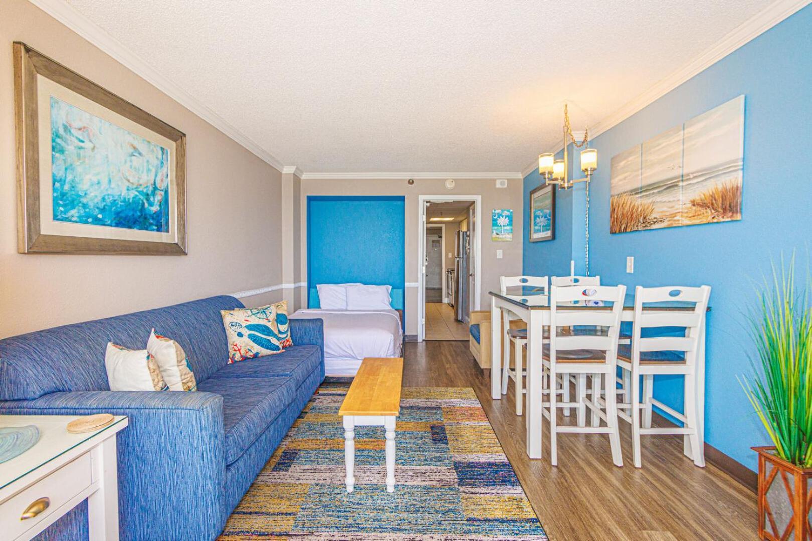 Oceanfront 1 Bedroom Suite With Beautiful Decor And Accents Caravelle Resort 1039 Sleeps 6 Guests Мертл-Біч Екстер'єр фото