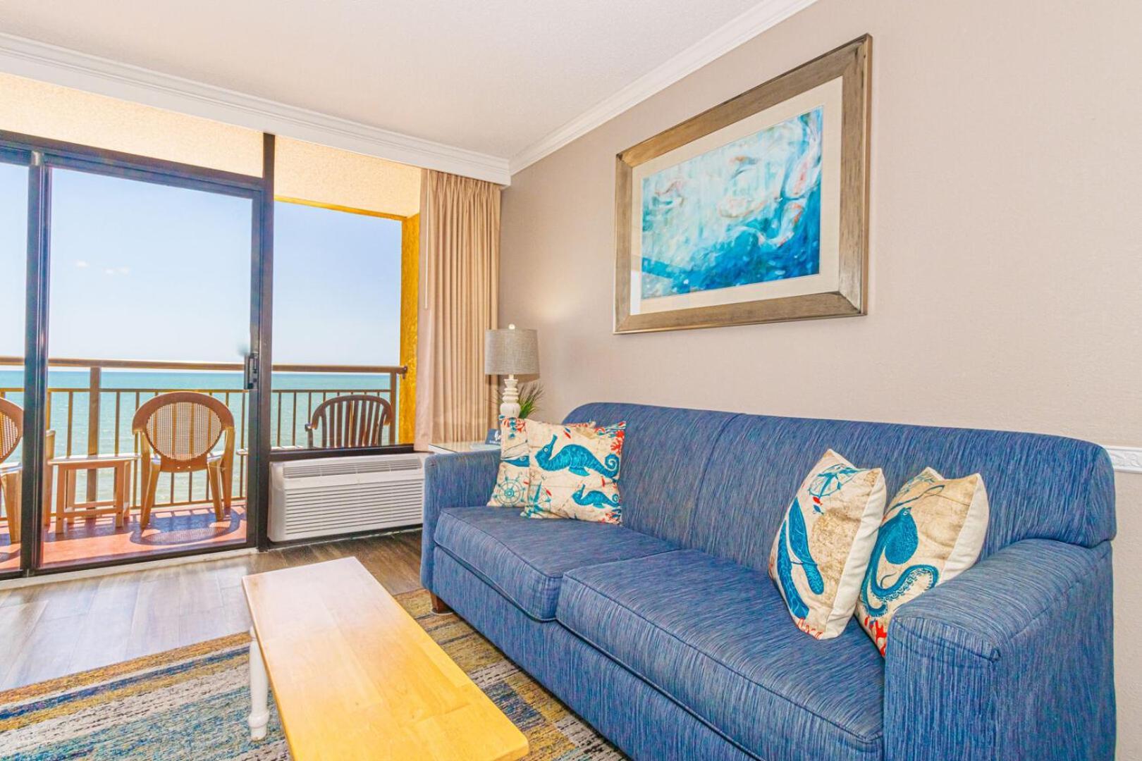 Oceanfront 1 Bedroom Suite With Beautiful Decor And Accents Caravelle Resort 1039 Sleeps 6 Guests Мертл-Біч Екстер'єр фото