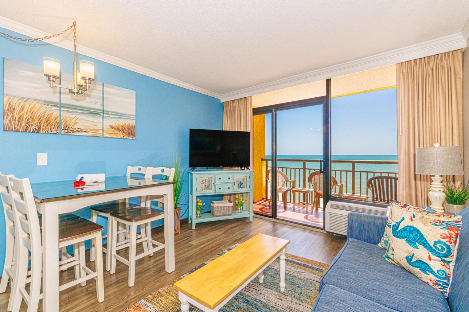Oceanfront 1 Bedroom Suite With Beautiful Decor And Accents Caravelle Resort 1039 Sleeps 6 Guests Мертл-Біч Екстер'єр фото